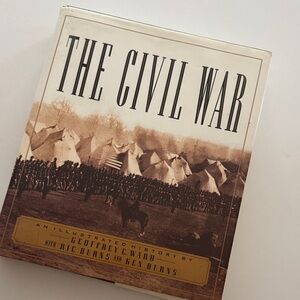 The Civil War hardcover book